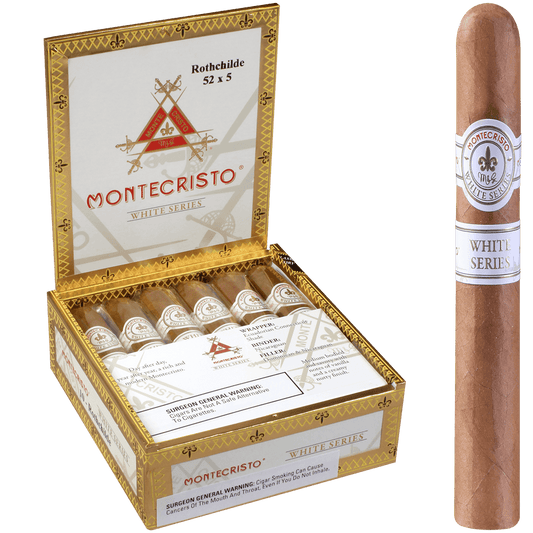 Montecristo White Rothchilde 10 Ct. Box 5.00X52
