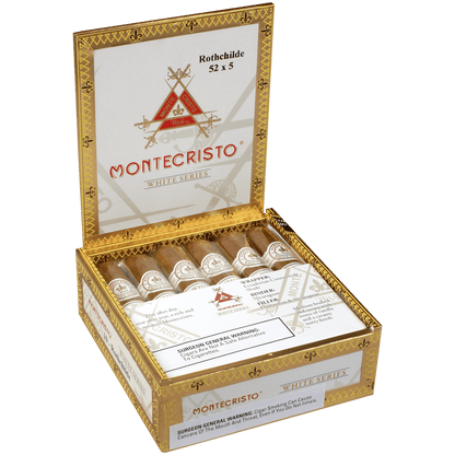 Montecristo White Rothchilde 10 Ct. Box 5.00X52