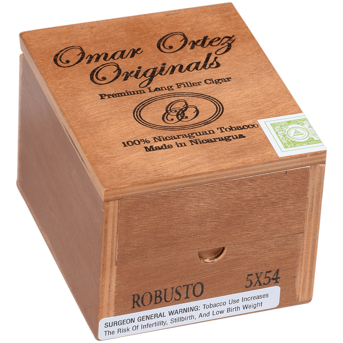 Omar Ortez Originals Robusto 20 Ct. Box 5.00X54