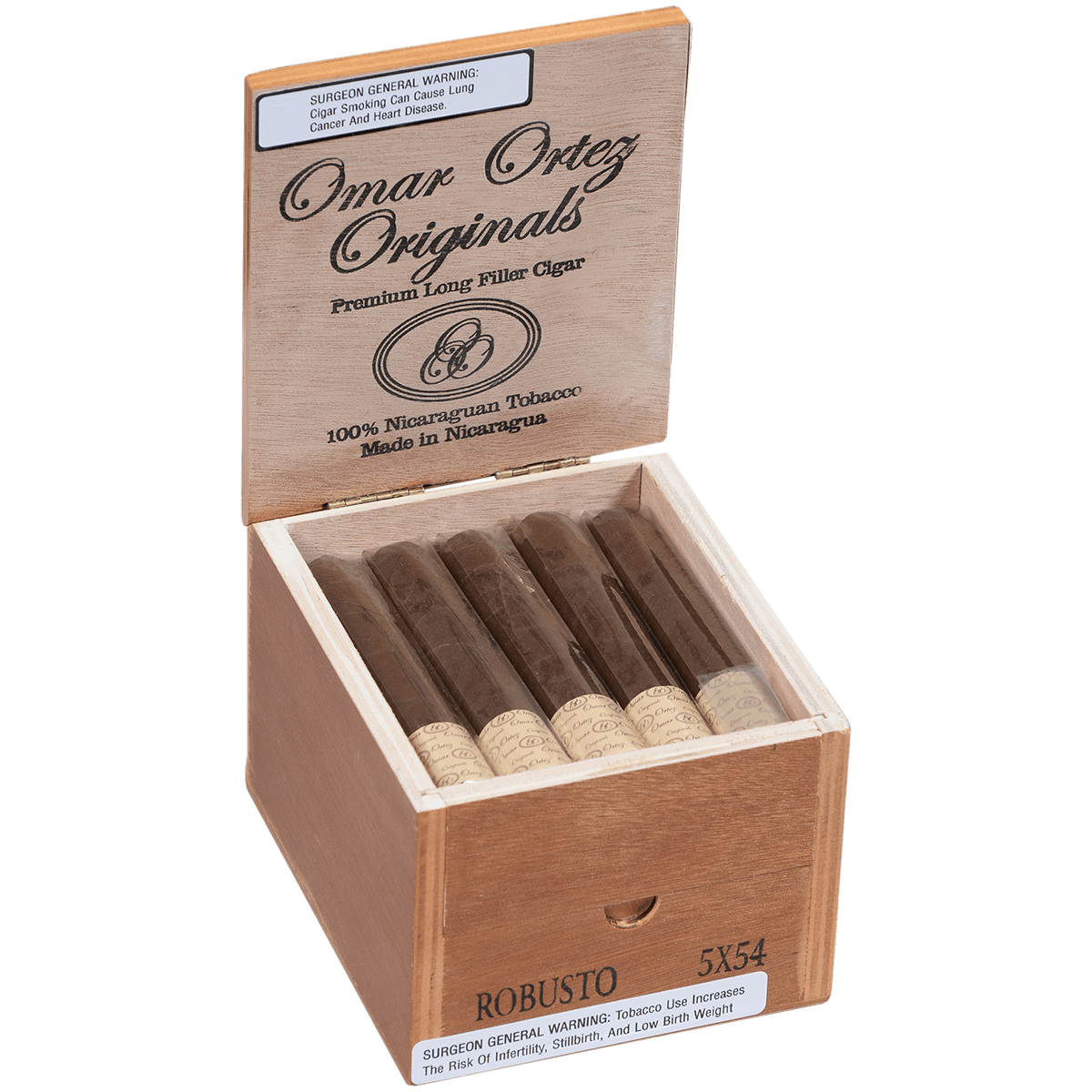 Omar Ortez Originals Robusto 20 Ct. Box 5.00X54