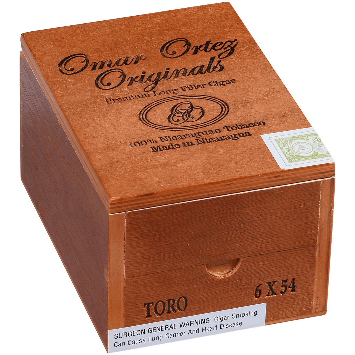 Omar Ortez Originals Toro 20 Ct. Box 6.00X54