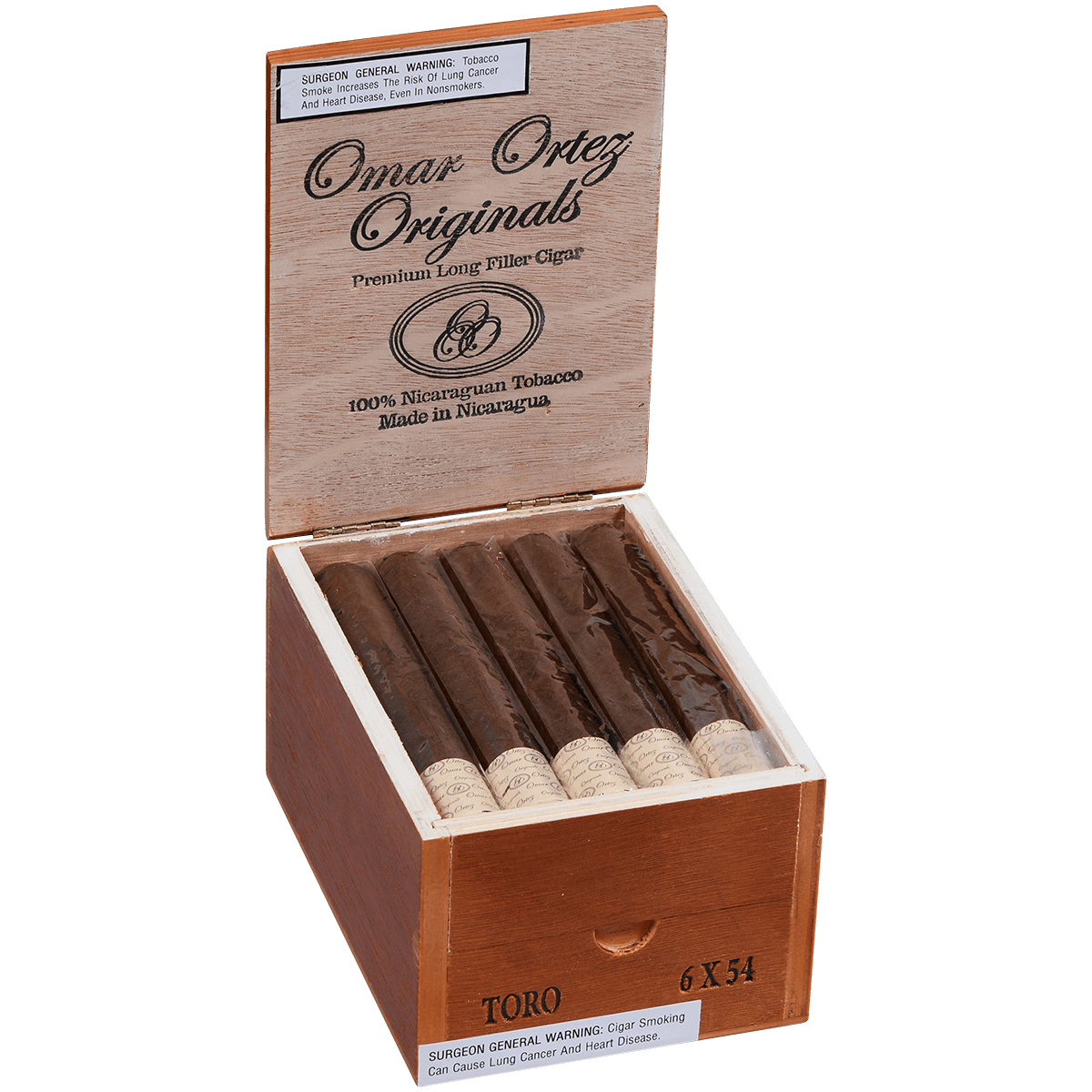 Omar Ortez Originals Toro 20 Ct. Box 6.00X54