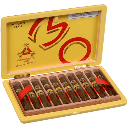 Montecristo Epic Robusto 10 Ct. Box 5.00X52