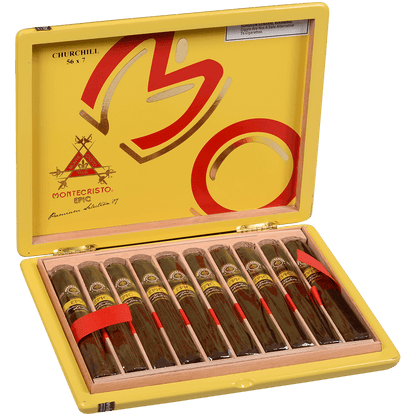 Montecristo Epic Churchill 10 Ct. Box 7.00X56
