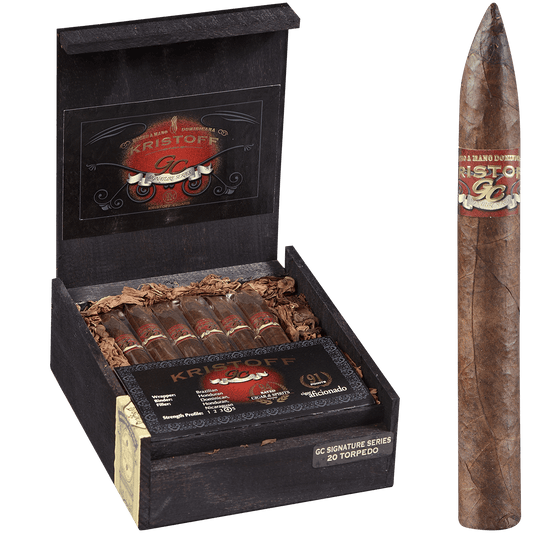 Kristoff Gc Signature Series Torpedo 20 Ct. Box 6.50X56