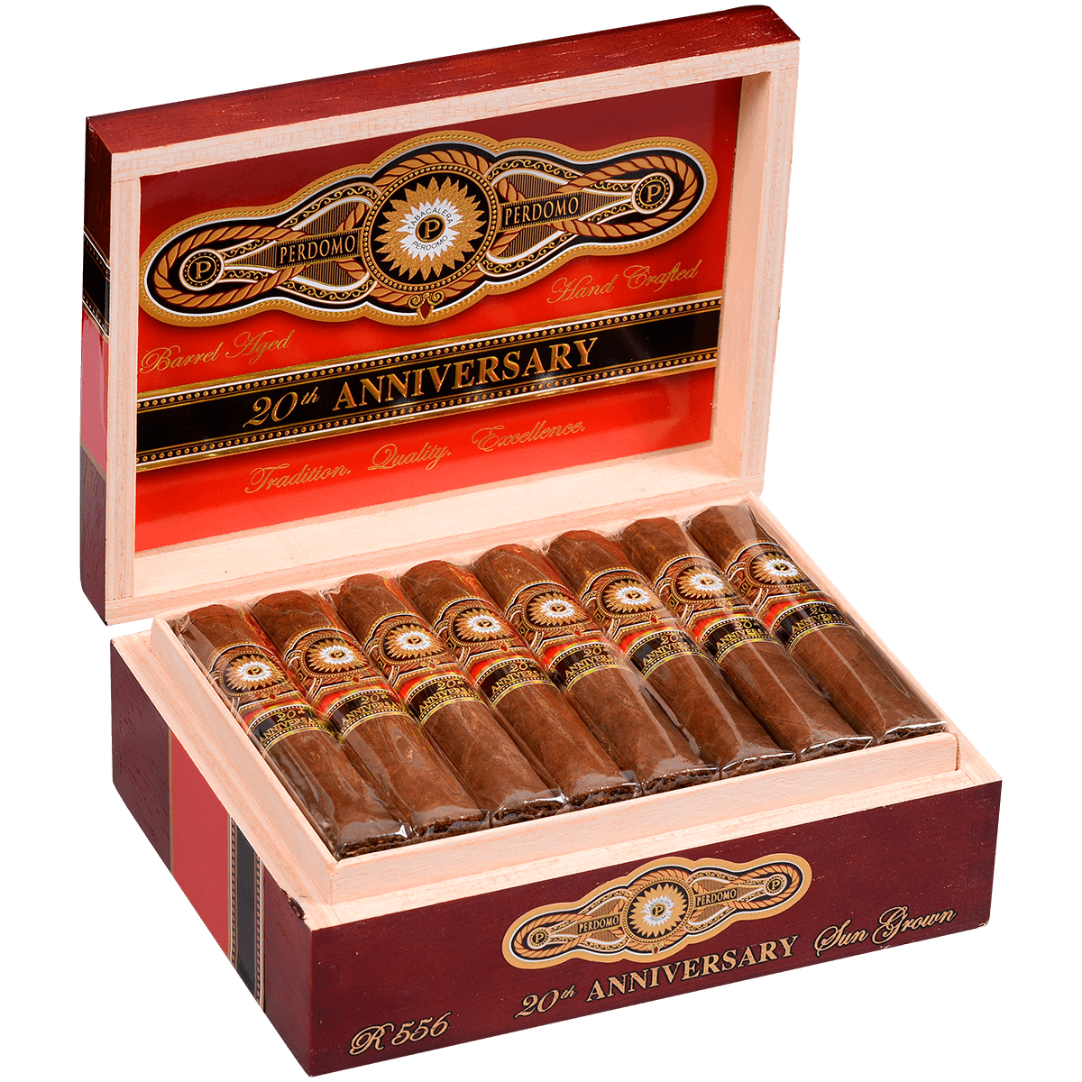 Perdomo 20Th Anniversary Sun Grown Robusto 24 Ct. Box 5.00X56