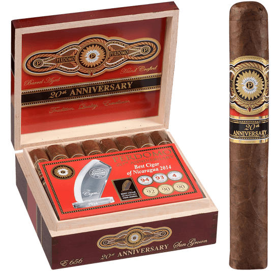 Perdomo 20Th Anniversary Sun Grown Epicure 24 Ct. Box 6.00X56