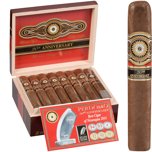 Perdomo 20Th Anniversary Sun Grown Gordo 24 Ct. Box 6.00X60