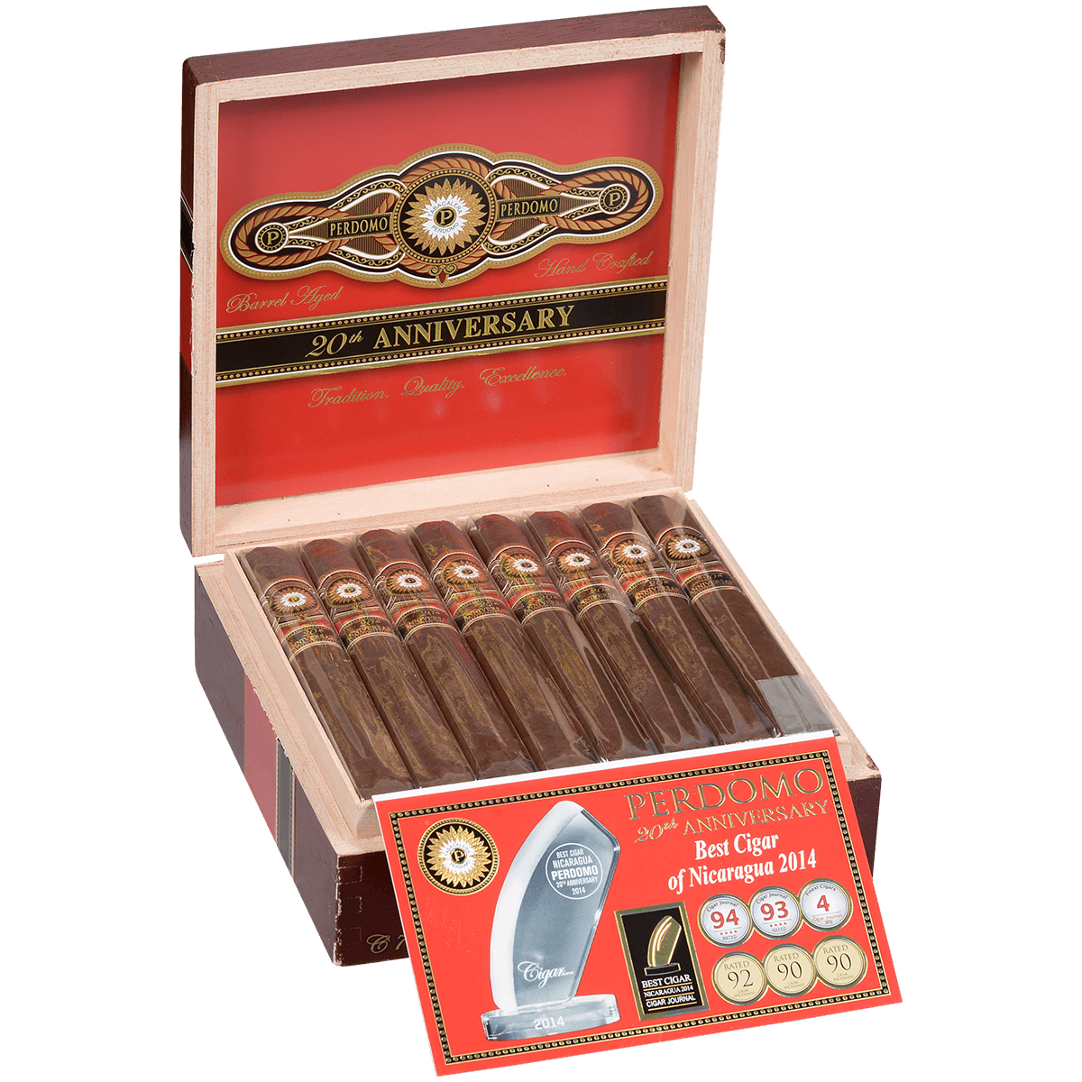 Perdomo 20Th Anniversary Sun Grown Churchill 24 Ct. Box 7.00X56