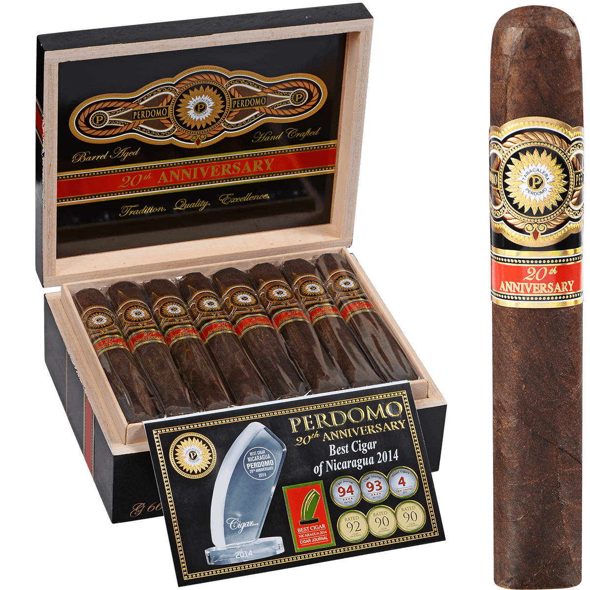 Perdomo 20Th Anniversary Maduro Gordo 24 Ct. Box 6.00X60