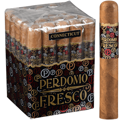 Perdomo Fresco Connecticut Robusto 25 Ct. Bundle 5.00X50