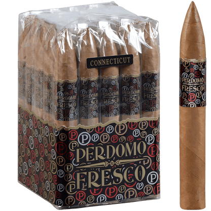 Perdomo Fresco Connecticut Torpedo 25 Ct. Bundle 6.50X50