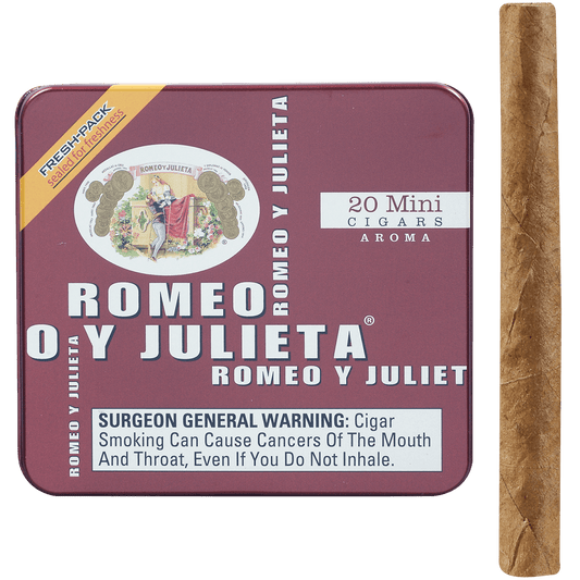 Romeo Y Julieta Mini-Arome (Red) 5/20 Ct. Tins 2.875X20