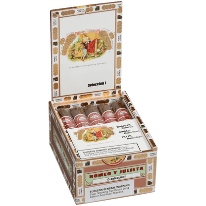 Romeo Y Julieta Seleccion 1875 I Robusto 15 Ct. Box 5.00X50