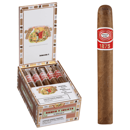 Romeo Y Julieta Seleccion 1875 Ii Toro 15 Ct. Box 6.00X50