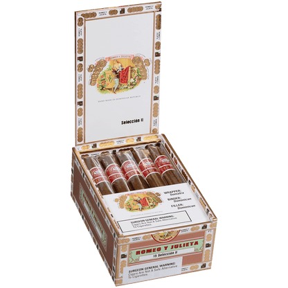 Romeo Y Julieta Seleccion 1875 Ii Toro 15 Ct. Box 6.00X50