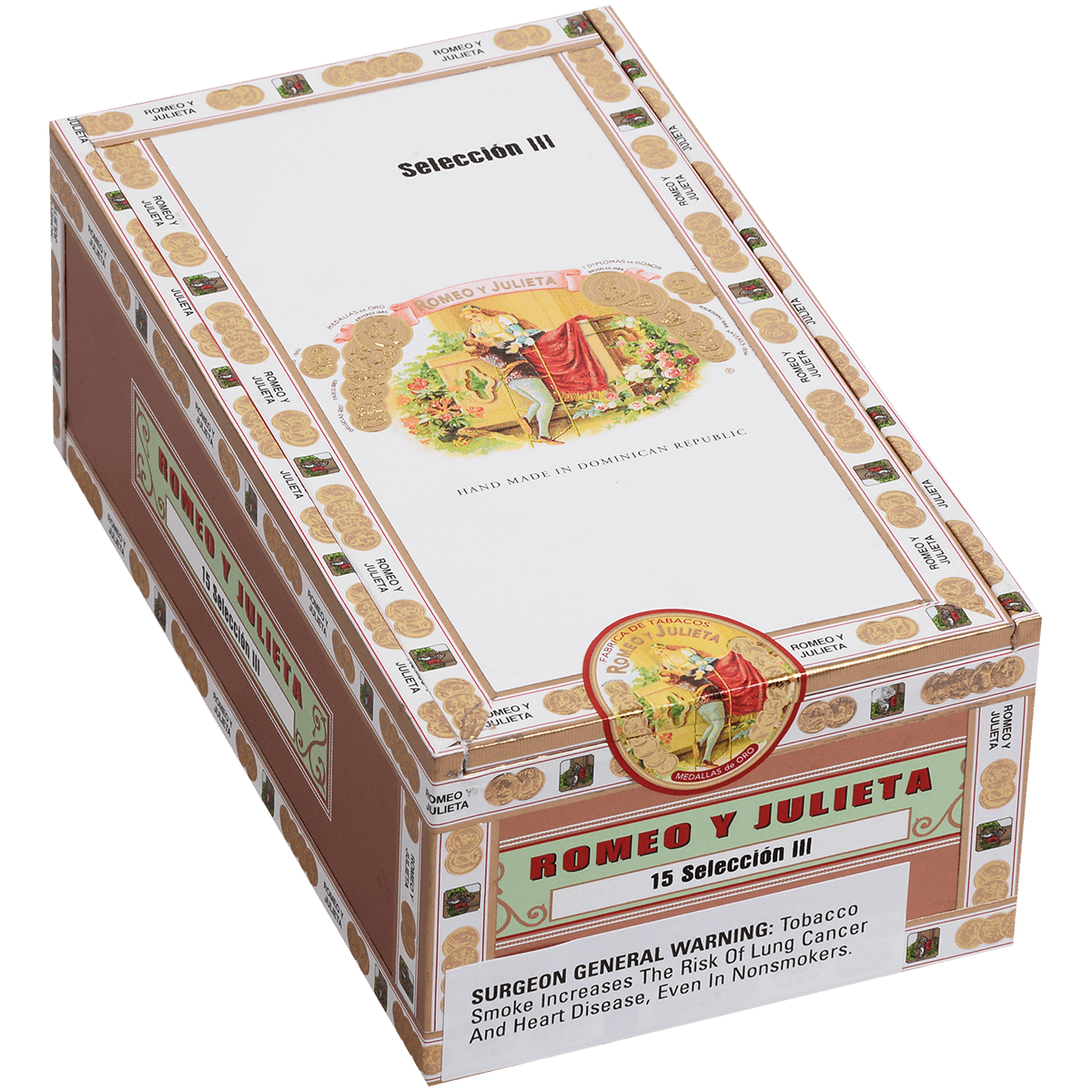 Romeo Y Julieta Seleccion 1875 Iii Churchill 15 Ct. Box 7.00X50