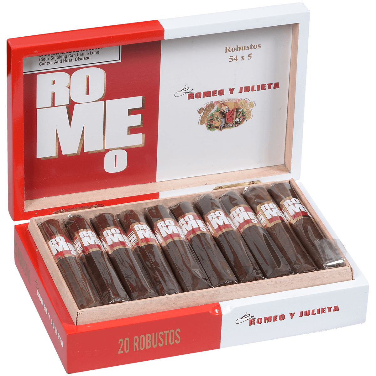 Romeo By Romeo Y Julieta Robusto 20 Ct. Box 5.00X54