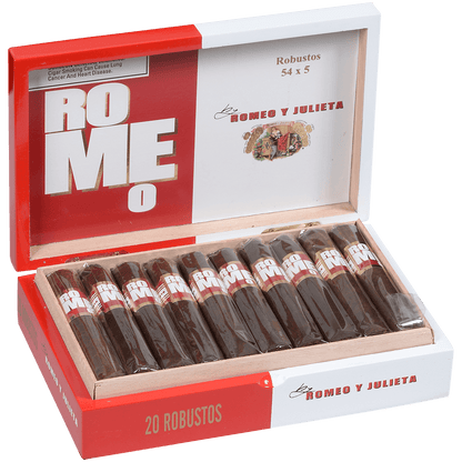 Romeo By Romeo Y Julieta Robusto 20 Ct. Box 5.00X54