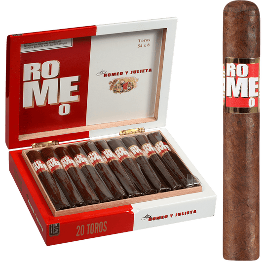 Romeo By Romeo Y Julieta Toro 20 Ct. Box 6.00X54