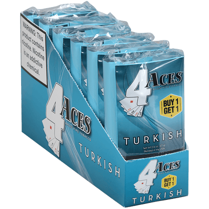 4 Aces Pipe Tobacco Turkish & Blended 0.6 Oz Pouch