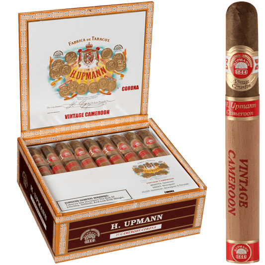 H. Upmann Vintage Cameroon Corona 25 Ct. Box 5.50X44