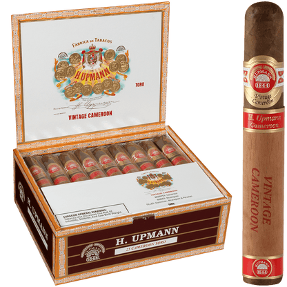 H. Upmann Vintage Cameroon Toro 25 Ct. Box 6.00X54