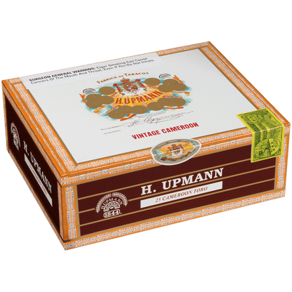 H. Upmann Vintage Cameroon Toro 25 Ct. Box 6.00X54