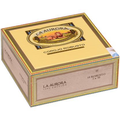 La Aurora Preferidos Gold Corojo Robusto 18 Ct. Box 5.00X51