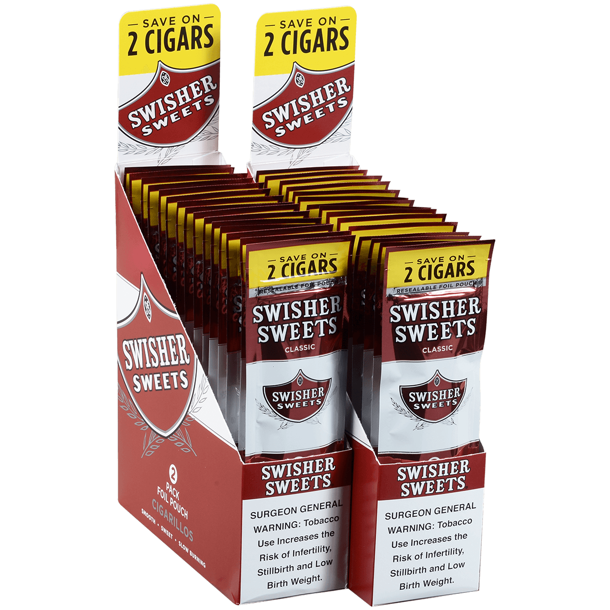 Swisher Sweets Cigarillos Regular 60 Ct. 30/2 Packs 4.00X30