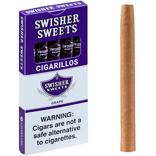 Swisher Sweets Cigarillos Grape 5 Pack 20/5 Packs 4.00X30