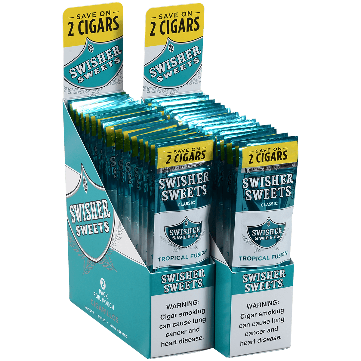 Swisher Sweets Cigarillos Tropical Fusion 60 Ct. 30/2 Packs 4.00X30
