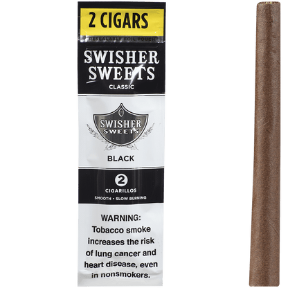 Swisher Sweets Cigarillos Black 60 Ct. 30/2 Packs 4.00X30