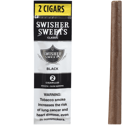 Swisher Sweets Cigarillos Black 60 Ct. 30/2 Packs 4.00X30