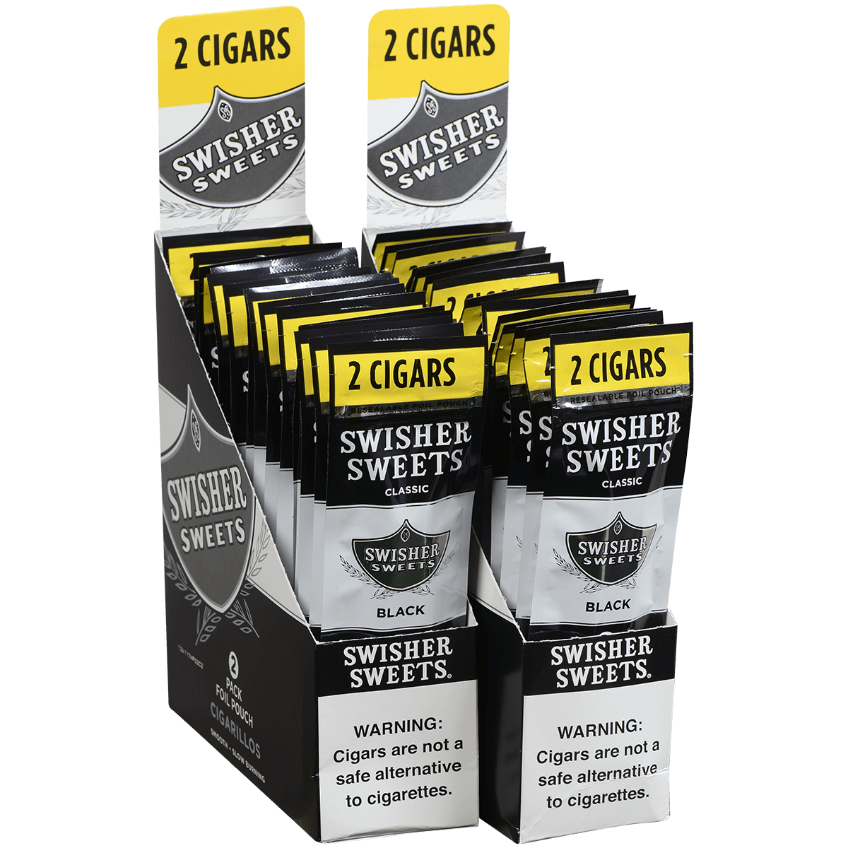 Swisher Sweets Cigarillos Black 60 Ct. 30/2 Packs 4.00X30