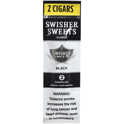 Swisher Sweets Cigarillos Black 60 Ct. 30/2 Packs 4.00X30