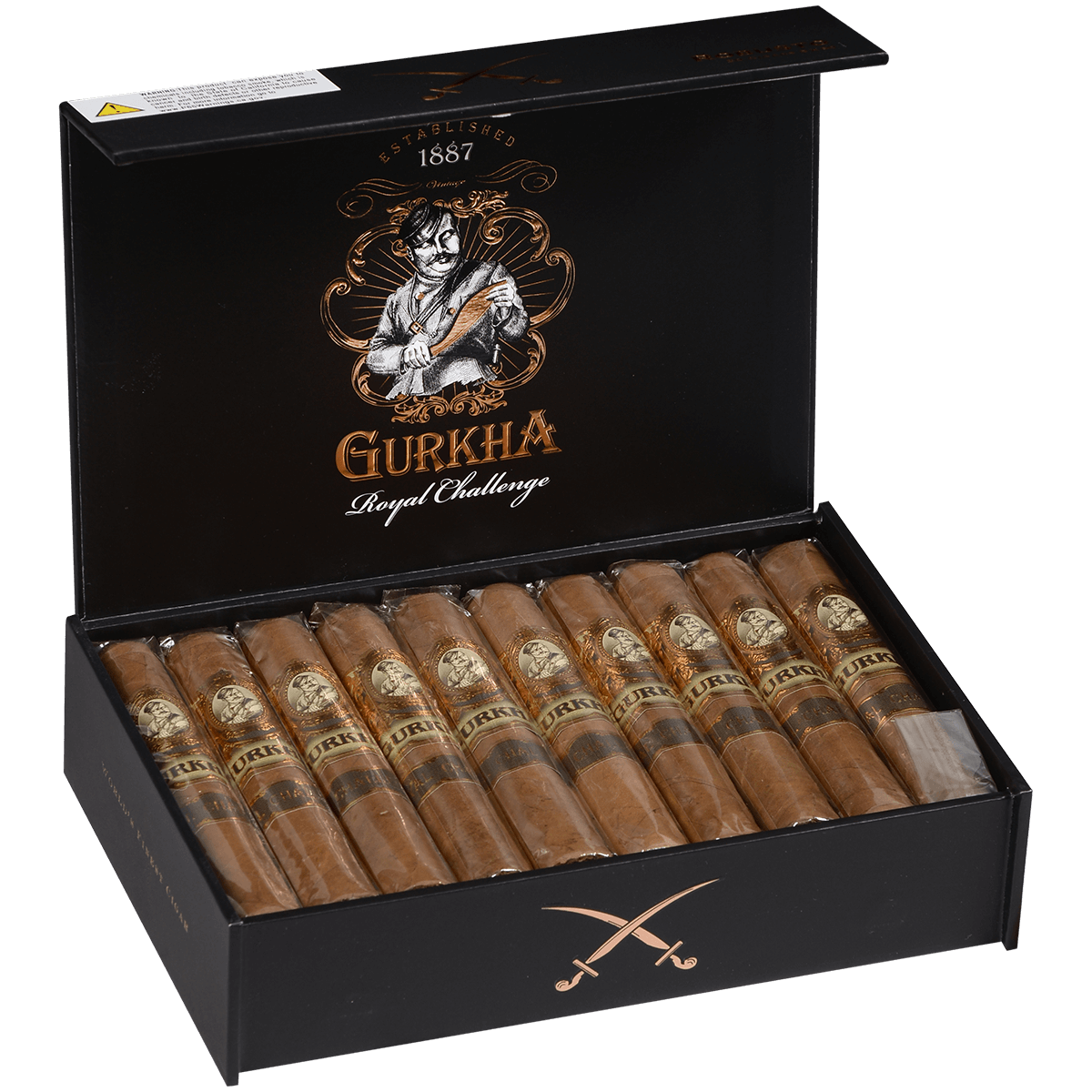 Gurkha Royal Challenge Robusto 20 Ct. Box 5.00X50