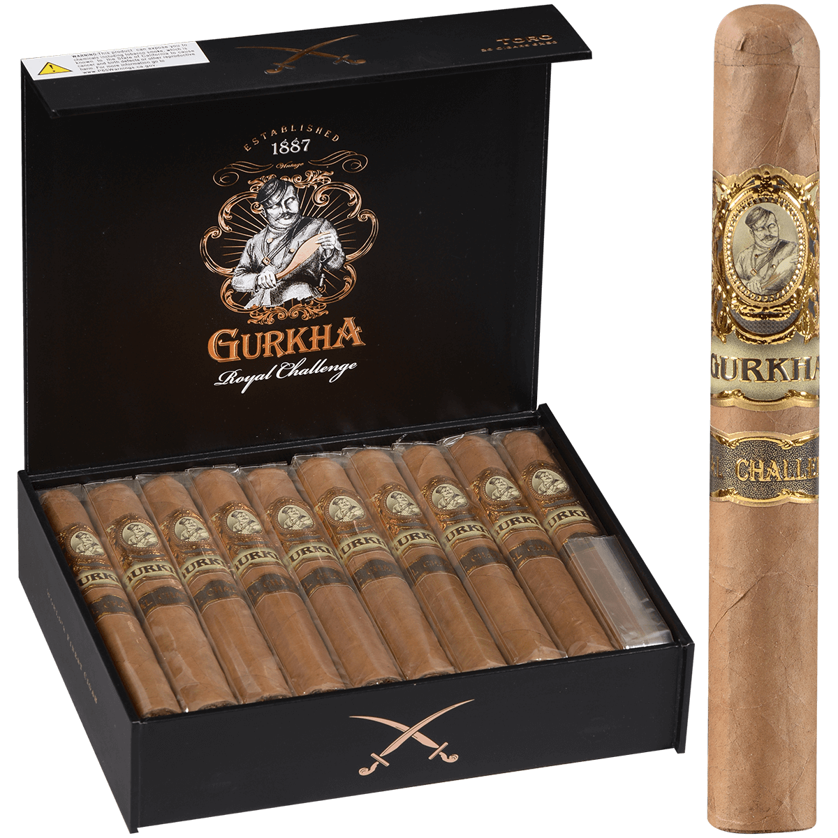 Gurkha Royal Challenge Toro 20 Ct. Box 6.00X50
