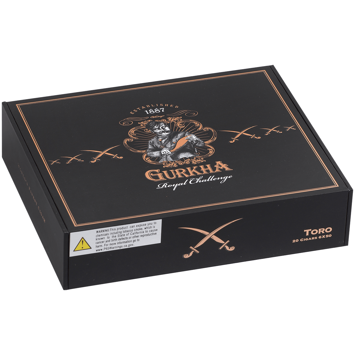 Gurkha Royal Challenge Toro 20 Ct. Box 6.00X50