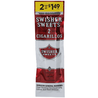 Swisher Sweets Cigarillos Regular 60 Ct. 30/2 For $1.49 Packs 4.00X30