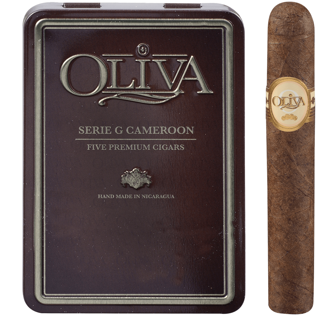 Oliva Serie G Cameroon Cigarillo 10/5 Pack Tins 4.00X38