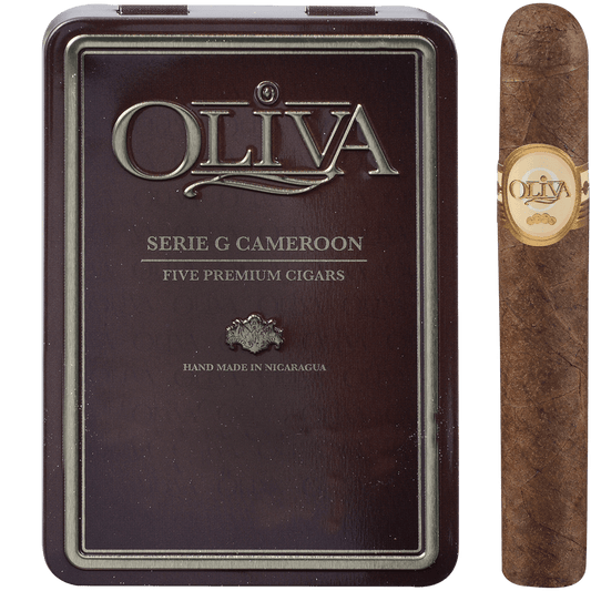 Oliva Serie G Cameroon Cigarillo 10/5 Pack Tins 4.00X38