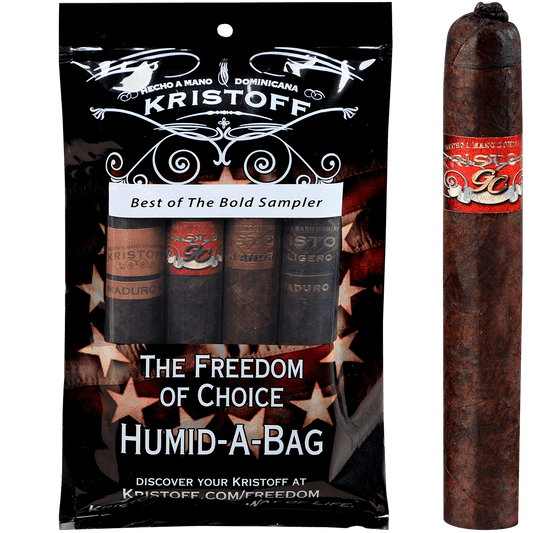 Kristoff Maduro Sampler Humid-A-Bag 4 Ct. Pack