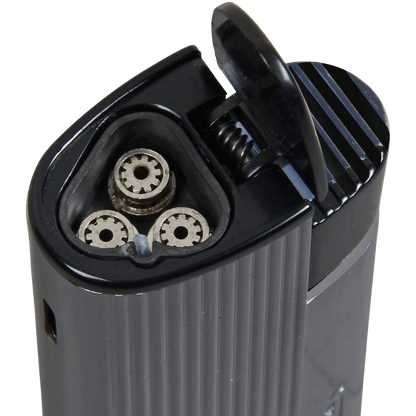 Lighter Vector Diablo WPunch Triple Torch Chrome Satin