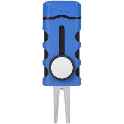 Lighter Vector Caddie WGroundskeep Single Torch Blue Matte