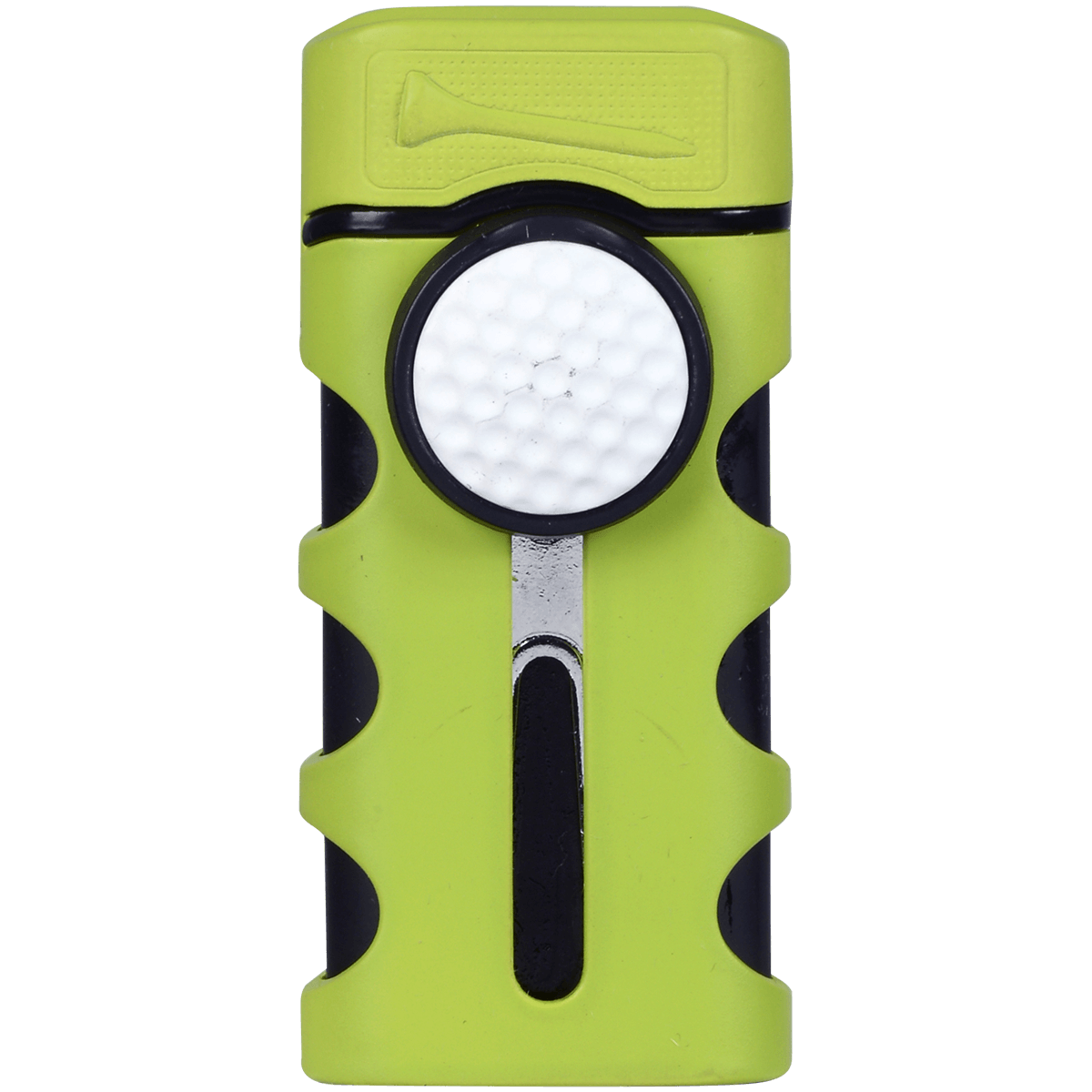 Lighter Vector Caddie WGroundskeep Single Torch Lime Matte