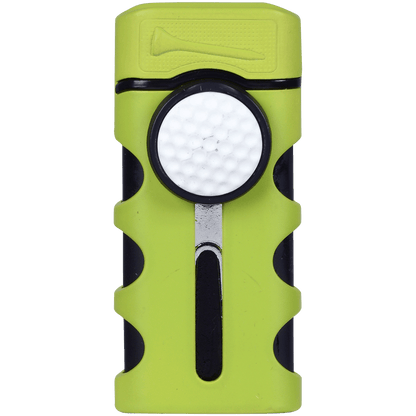 Lighter Vector Caddie WGroundskeep Single Torch Lime Matte