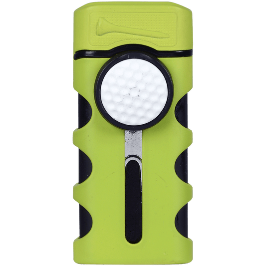 Lighter Vector Caddie WGroundskeep Single Torch Lime Matte