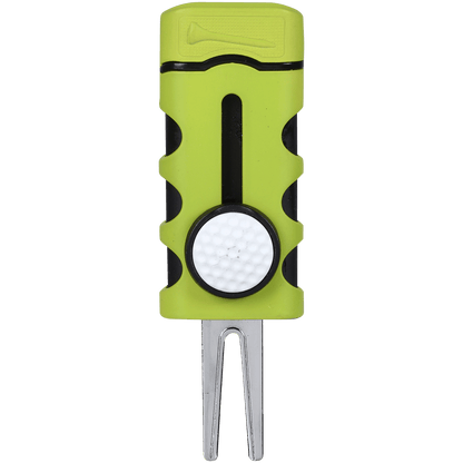 Lighter Vector Caddie WGroundskeep Single Torch Lime Matte