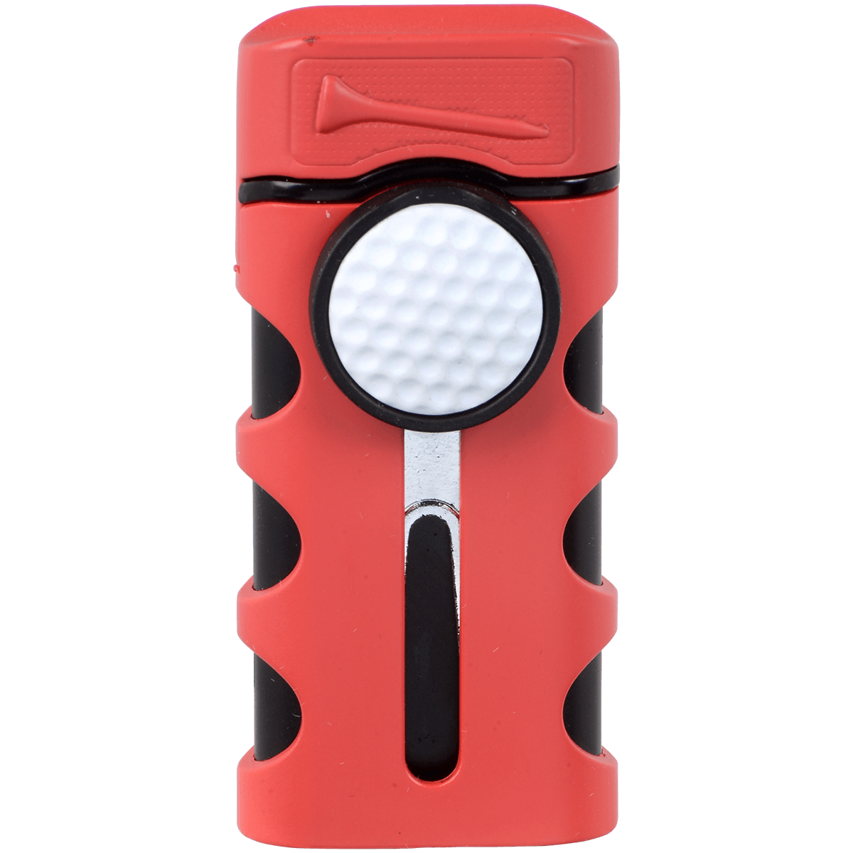 Lighter Vector Caddie WGroundskeep Single Torch Red Matte